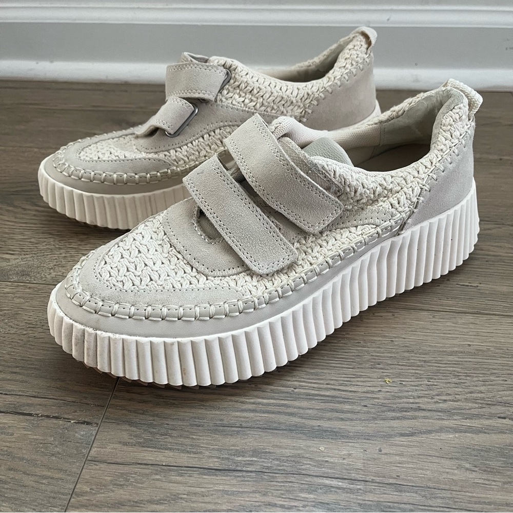 Dolce Vita Women's Demo Sneaker Platform Knit Sz 8.5